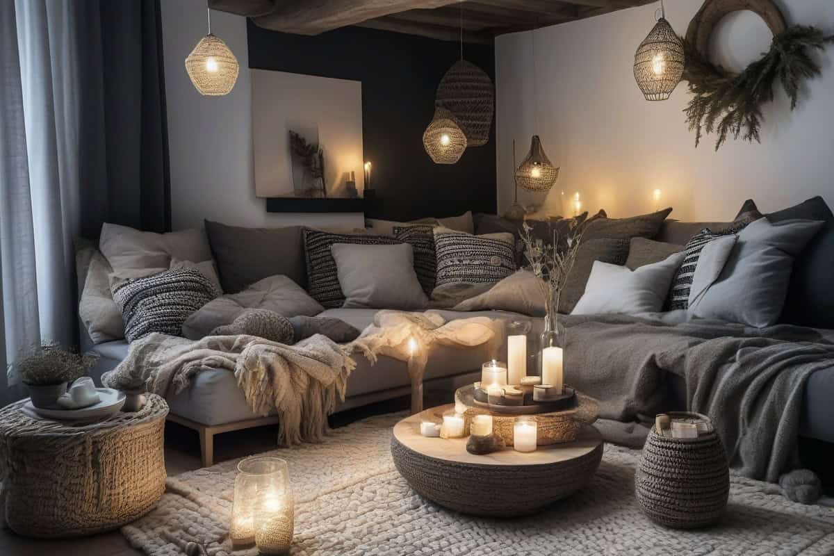 Idée déco salon cocooning : comment créer un coin cosy et chaleureux chez soi