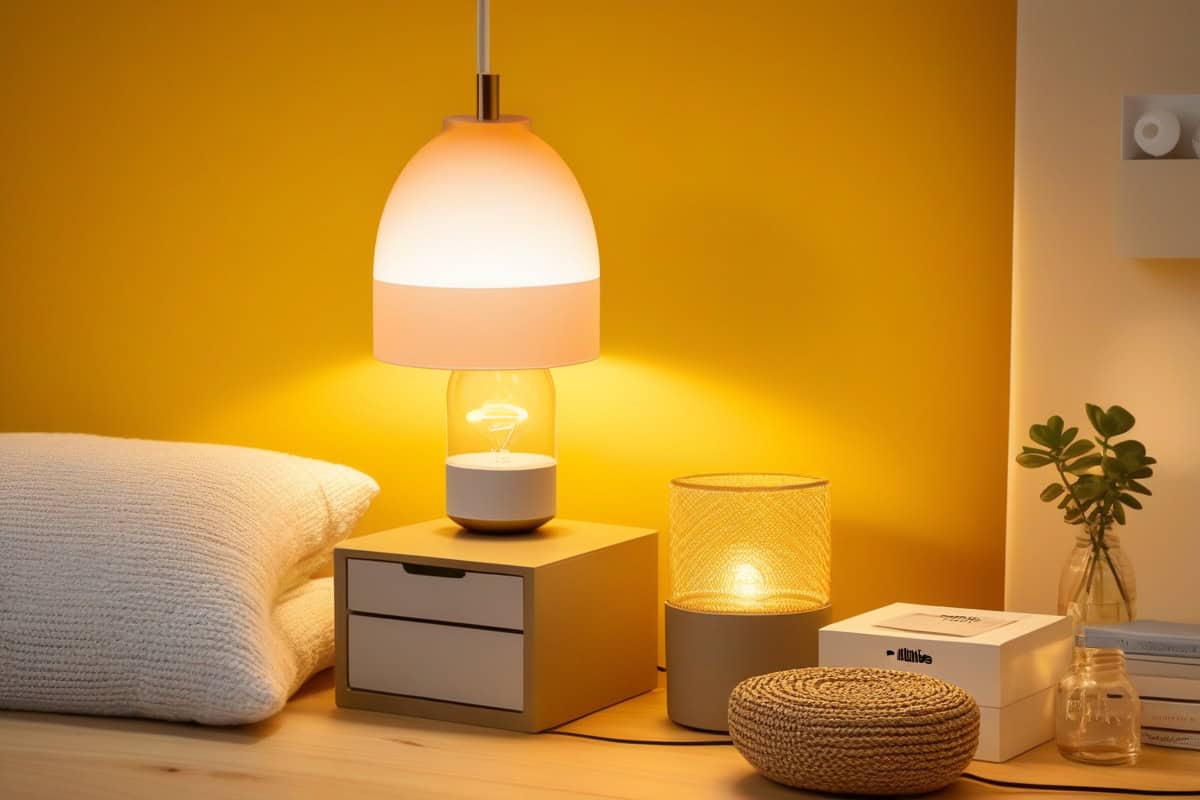 Lampe à poser avec variateur IKEA Ranarp ou ampoule Philips Hue compatible, éclairage tamisé salon cocooning pas cher