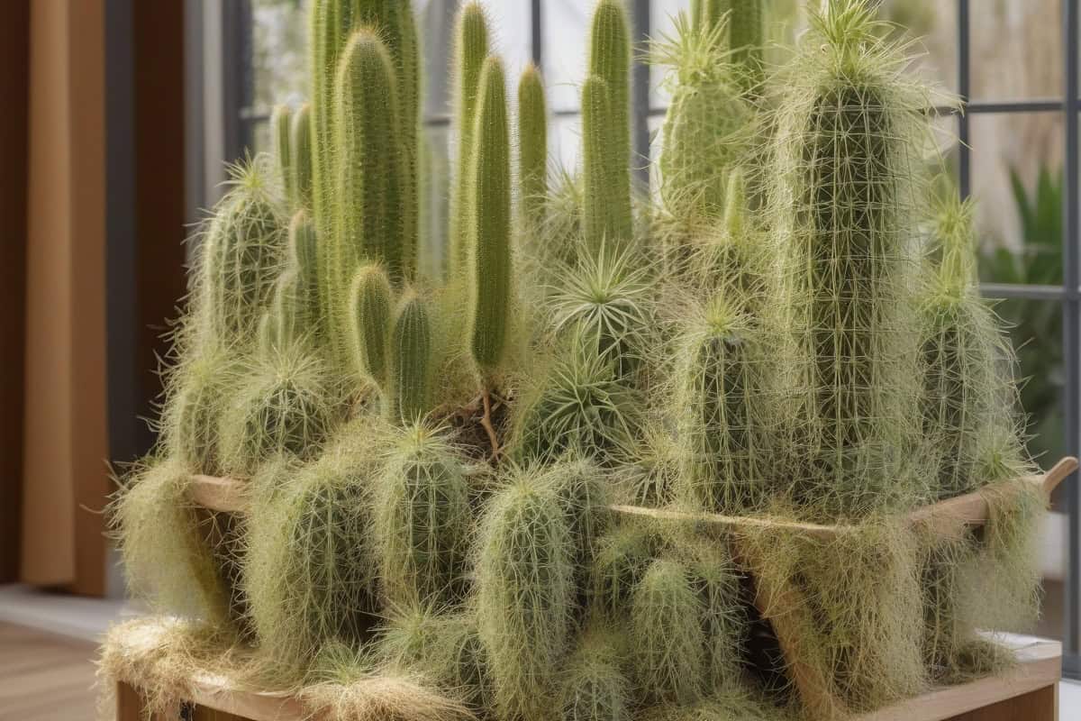 Rhipsalis cactus forestier plante suspendue salon cocooning naturel retombant