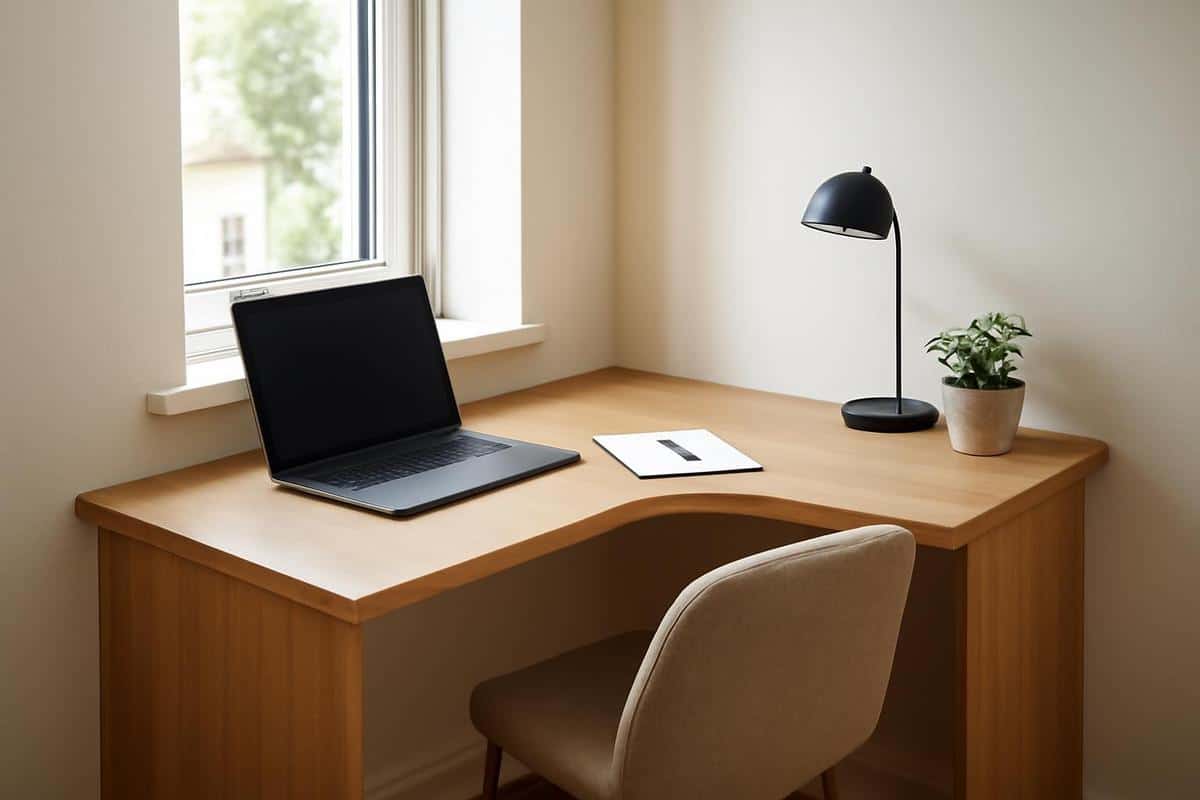 Aménager un bureau dans un coin de pièce ou sous une fenêtre