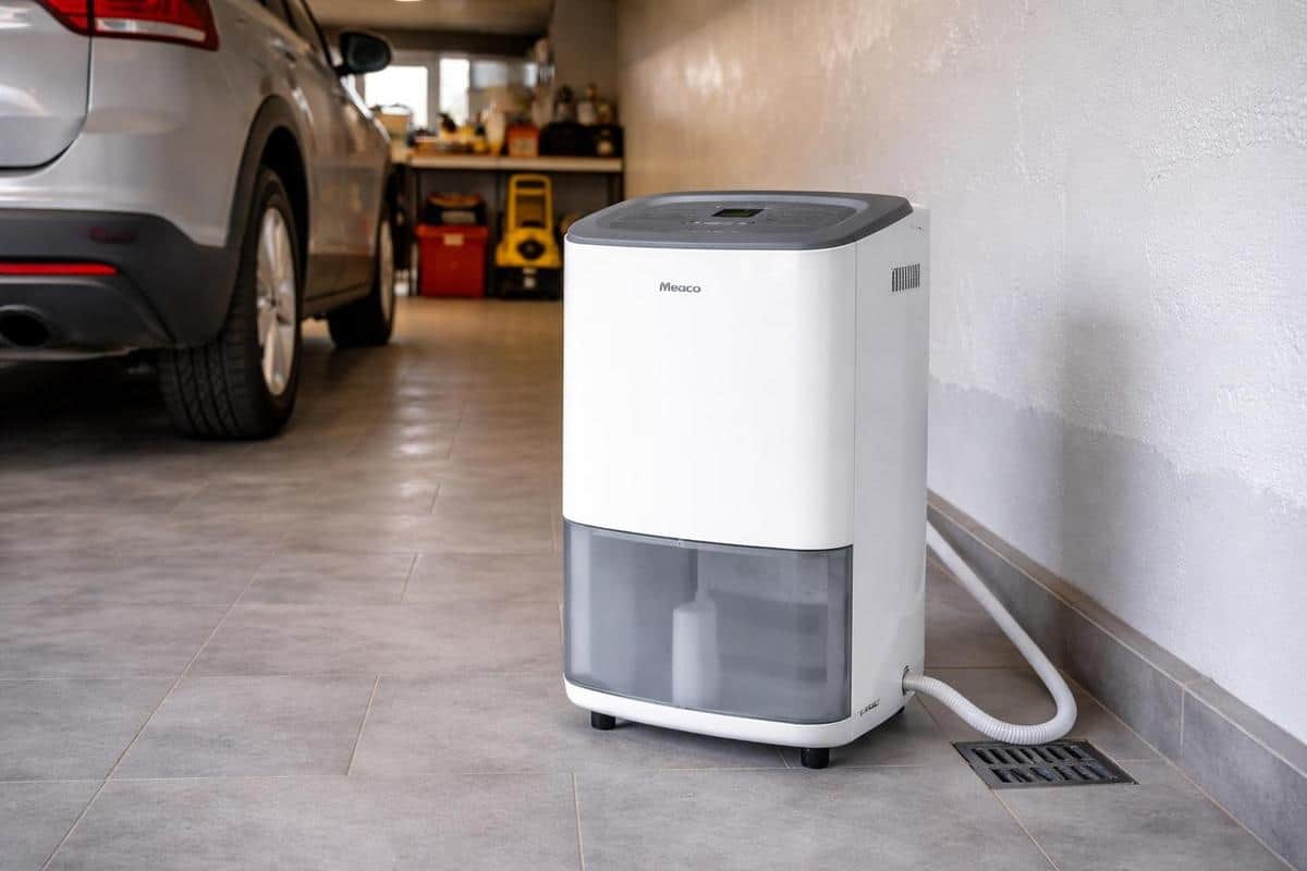 déshumidificateur électrique 30 litres par jour garage enterré humidité chronique Meaco EcoAir