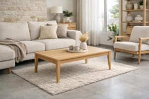 idee deco salon avec carrelage gris