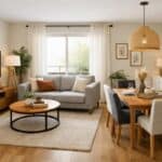 Comment aménager un salon salle à manger carré